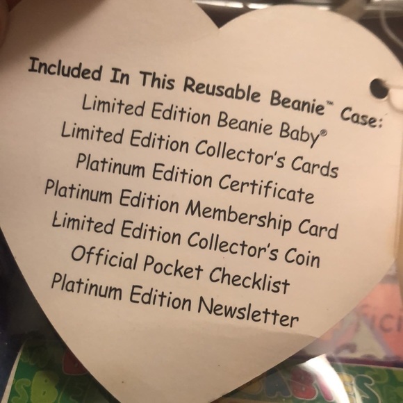 DONATED Beanie Babies Platinum Membership - Picture 2 of 3